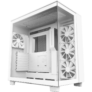 CASE NZXT H9 FLOW WINDOW MIDI TOWER WHITE CM-H91FW-01