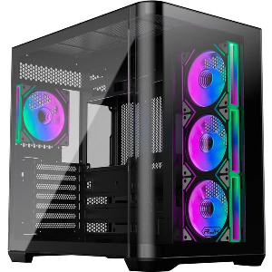 CASE RAIJINTEK ATREUS BT4 ΜΑΥΡΟ (0R20B00255)