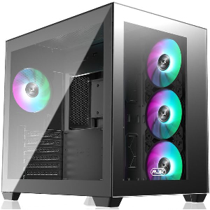 CASE RAIJINTEK PAEAN C7 TG4 ΜΑΥΡΟ (0R20B00234)
