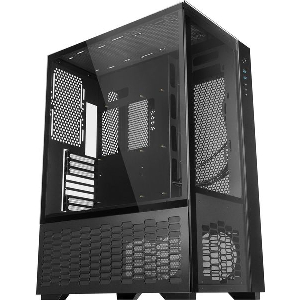 CASE RAIJINTEK PAEAN PREMIUM TEMPERED GLASS ΜΑΥΡΟ (0R20B00208)