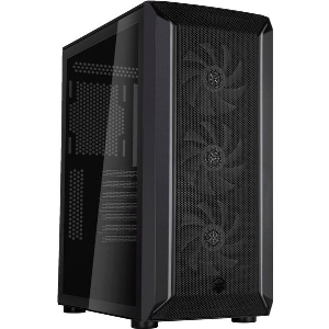 CASE SILVERSTONE FARA 511Z BLACK TEMPERED GLASS SST-FA511Z-BG