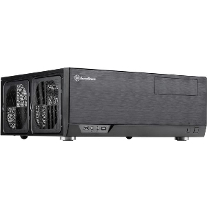 CASE SILVERSTONE GD09B-C BLACK