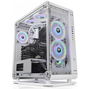 CASE THERMALTAKE CORE P6 TG SNOW/WHITE/WALL MOUNT/SPCC/4MM TEMPERED GLASS*3