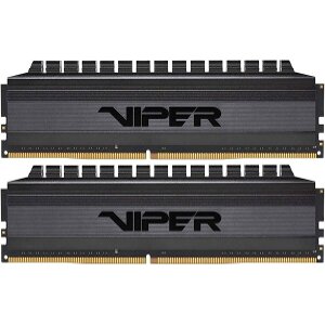 RAM PATRIOT PVB432G360C8K VIPER 4 BLACKOUT SERIES 32GB (2X16GB) DDR4 3600MHZ DUAL KIT