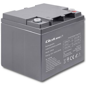 QOLTEC 53035 AGM BATTERY 12V 45AH MAX 540A