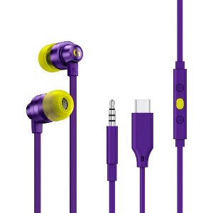 LOGITECH G333 GAMING EARPHONES PURPLE