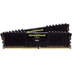RAM CORSAIR CMK16GX4M2D3600C16 VENGEANCE LPX BLACK 16GB (2X8GB) DDR4 3600MHZ DUAL KIT