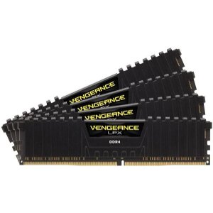 RAM CORSAIR CMK32GX4M4D3600C18 VENGEANCE LPX 32GB (4X8GB) DDR4 3600MHZ QUAD KIT