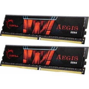 RAM G.SKILL F4-2666C19D-32GIS 32GB (2X16GB) DDR4 2666MHZ AEGIS DUAL KIT