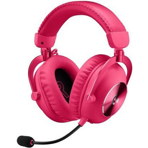 LOGITECH 981-001275 G PRO X2 LIGHTSPEED WIRELESS GAMING HEADSET MAGENTA