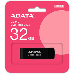 ADATA UC310-32G-RBK UC310 32GB USB 3.2 FLASH DRIVE BLACK