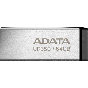 ADATA UR350-64G-RSR/BK UR350 64GB USB 3.2 FLASH DRIVE BLACK