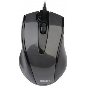A4TECH N-500F WIRED MOUSE USB GLOSSY GREY