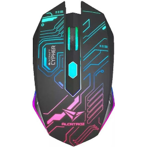 ALCATROZ 4-BUTTON GAMING RGB MOUSE CPI 2400 X-CRAFT CYPHER