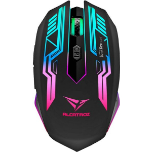 ALCATROZ SILENT 2.4G WIRELESS RGB GAMING MOUSE 4800 CPI X-CRAFT AIR ULTRA 6000 AIR6000U