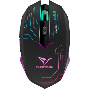ALCATROZ SILENT 2.4G WIRELESS RGB GAMING MOUSE 4800 CPI X-CRAFT AIR ULTRA 7000 AIR7000U