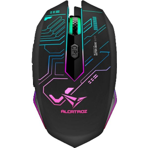 ALCATROZ SILENT 2.4G WIRELESS RGB GAMING MOUSE 4800 CPI X-CRAFT AIR ULTRA 8000 AIR8000U