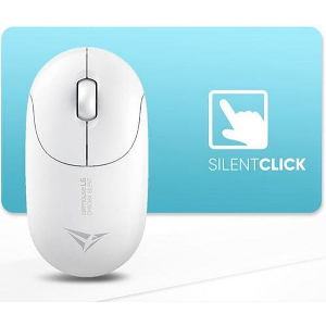 ALCATROZ SILENT RECHARGEABLE AIRMOUSE L6 CHROMA WHITE AML6SW