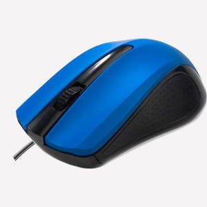 LAMTECH WIRED OPTICAL MOUSE 1000DPI BLUE LAM021240