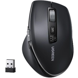 UGREEN M751 MOUSE WIRELESS 2.4 GHZ & BLUETOOTH BLACK 45792