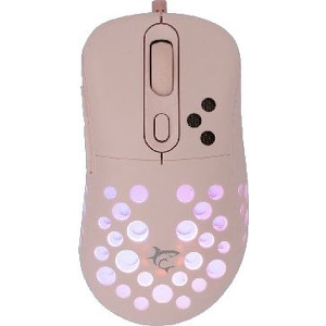 WHITE SHARK 6D GAMING MOUSE DPI 12800 GM-5013 PINK AZRAEL-P