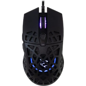 WHITE SHARK RGB GAMING MOUSE GM-5018 BLACK CARADOC-B