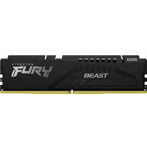 RAM KINGSTON FURY BEAST BLACK 64GB DDR5 5600MT/S CL40 INTEL/AMD KF556C40BB-64