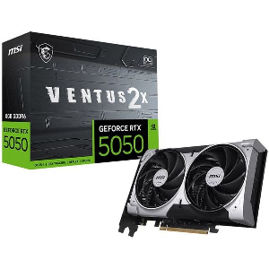VGA MSI NVIDIA GEFORCE RTX 5050 VENTUS 2X OC 8GB GDDR6 RETAIL
