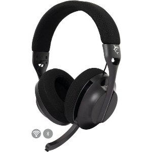 WHITE SHARK TRIPLE MODE (WIRED/WIRELESS/BT) GAMING HEADSET WGH-2441 BLACK FALCON-BLK