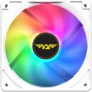 ARMAGGEDDON COOLING 4XFAN KIT 12CM ARGB KIT 5000 WHITE ARGB-KIT-5000W