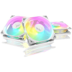 ASUS TUF GAMING TR120 ARGB 3IN1 WHITE COMPUTER CASE AIR COOLER 12 CM
