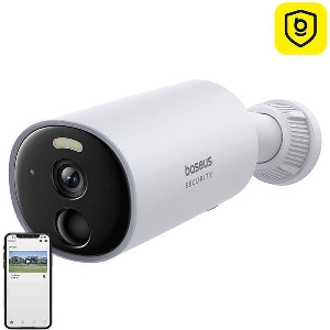 SMART HOME SECURITY CAMERA BASEUS SECURITY B1 WI-FI 2K IP67 OUTDOOR WHITE S0SV002130