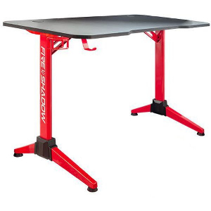 WHITE SHARK RGB GAMING DESK FIRE SHADOW FIRE SHADOW