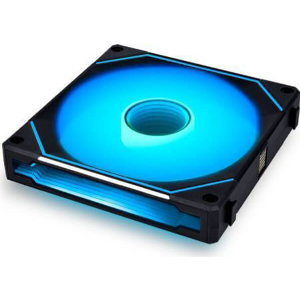 LIAN LI UNI FAN INFINITY SINGLE BLACK - ARGB PWM 140MM 0,200~1600RPM (1PCS) NO CONTROLLER CASE FAN