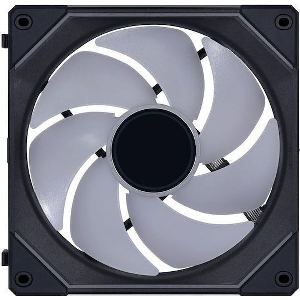 LIAN LI UNI FAN INFINITY SL - 120 - REVERSE - WIRELESS - BLACK - ARGB PWM FAN (1PCS) NO CONTROLLER