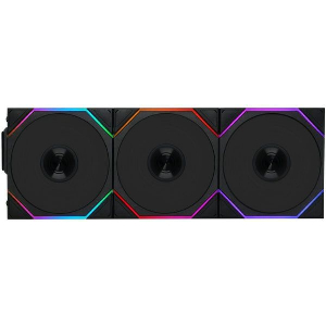 LIAN LI UNIFAN TL WIRELESS REVERSE 120 BLACK (3PCS & CONTROLLER) CASE FAN