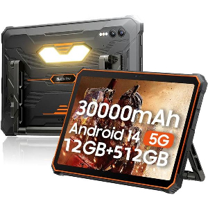 TABLET BLACKVIEW 8CORE RUGGED 10.95' 12GB+512GB ACTIVE 10 PRO 5G NFC A14 ORANGE ACTIVE10PRO-O