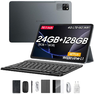 TABLET BLACKVIEW OCTA-CORE 4G LTE 10.1' 8GB+128GB TAB60 PRO SET A14 GREY TAB60PRO-SET-G