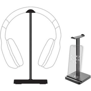 ARMAGGEDDON GAMING HEADPHONE STAND BLACK HPX-100B