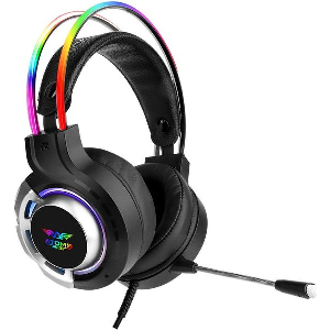 ARMAGGEDDON RGB HEADBAND GAMING STEREO HEADPHONE WITH MIC ATOM 9 ATOM9RGB
