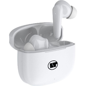 LAMTECH BLUETOOTH 5.3 TWS EARPHONES WITH CHARGING DOCK WHITE LAM020953