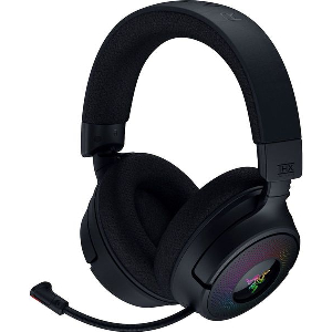 RAZER KRAKEN V4 - WIRELESS 7.1 RGB GAMING HEADSET - BT/2.4GHZ/USB - HAPTIC FEEDBACK - PC/PS5/PS4