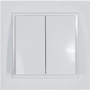EUROLAMP 152-10104 ΔΙΑΚΟΠΤΗΣ K/R ΛΕΥΚΟΣ