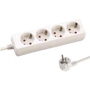 EUROLAMP ΠΟΛΥΠΡΙΖΟ 4Θ 3X1,5MM 3M ΠΡΟΣΤΑΣΙΑ ΕΠΑΦΩΝ 147-62221