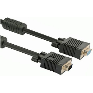 CABLEXPERT CC-PPVGAX-10-B PREMIUM VGA EXTENSION HD15M/HD15F DUAL-SHIELDED WITH FERRITE 3M