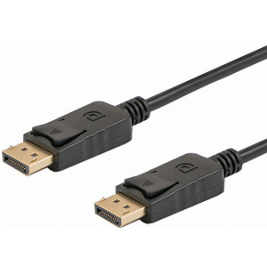 SAVIO CL-85 DISPLAYPORT (M) - DISPLAYPORT (M) CABLE 1.8M BLACK