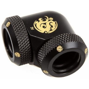 BITSPOWER CARBON BLACK ENHANCE 90-DEGREE DUAL MULTI-LINK ADAPTER