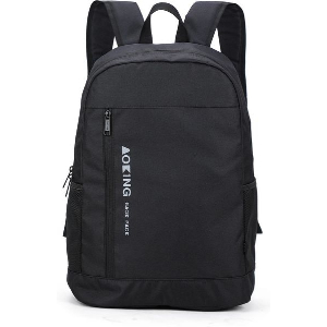AOKING CASUAL LIGHTWEIGHT SPORT BACKPACK XN3501 BLACK
