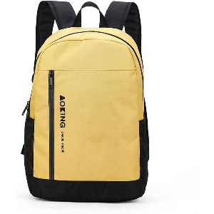 AOKING CASUAL LIGHTWEIGHT SPORT BACKPACK XN3501 YELLOW