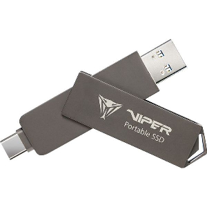 PATRIOT VIPER PVP30 2TB PORTABLE SSD USB 3.2 GEN2 TYPE-A & TYPE-C PVP302TB28UDG